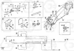 71873 Automatic dipper lubrication, 3.0 m/ 4.0 m EC650 SER NO 539-618, Volvo Construction Equipment