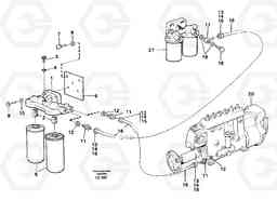 2112 Extra fuel filter EC650 SER NO 539-618, Volvo Construction Equipment