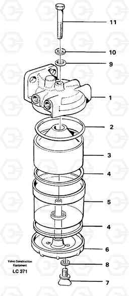 22724 Slurry separator EC650 SER NO 539-618, Volvo Construction Equipment