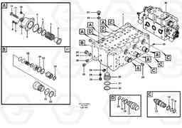 80166 Main valve assembly, B EW160 SER NO 1001-1912, Volvo Construction Equipment