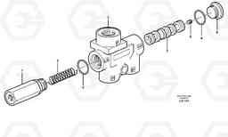 26528 Priority valve EW160 SER NO 1001-1912, Volvo Construction Equipment