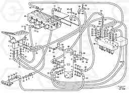 86360 Hydraulic system, transport in uppercarrige EW160 SER NO 1001-1912, Volvo Construction Equipment