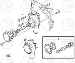 30263 Water pump EW160 SER NO 1001-1912, Volvo Construction Equipment