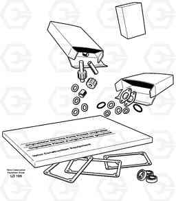 30246 Repair kits for engine EW160 SER NO 1001-1912, Volvo Construction Equipment