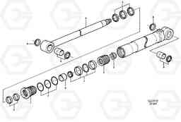 45431 Bucket cylinder EW160 SER NO 1001-1912, Volvo Construction Equipment