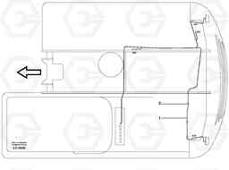 26241 Cable harnesses, L9, rear lights EW160 SER NO 1001-1912, Volvo Construction Equipment