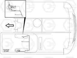 26507 Cable harness, Control panel, Lh EW160 SER NO 1001-1912, Volvo Construction Equipment