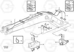 44842 Hydr. quick fit equipm. on mono boom EW160 SER NO 1001-1912, Volvo Construction Equipment