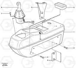 31205 Side panel right EW160 SER NO 1001-1912, Volvo Construction Equipment