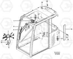 31020 Windshield wiper EW160 SER NO 1001-1912, Volvo Construction Equipment