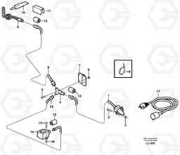 45839 Engine heater EW160 SER NO 1001-1912, Volvo Construction Equipment