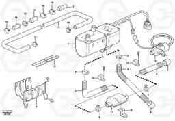 51460 Heater, diesel exhaust system EW160 SER NO 1001-1912, Volvo Construction Equipment