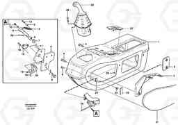 31203 Side panel, left EW160 SER NO 1001-1912, Volvo Construction Equipment