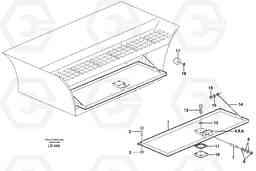 105079 Tool box EW160 SER NO 1001-1912, Volvo Construction Equipment