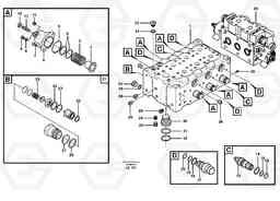 72580 Main valve assembly, B EC160 SER NO 1001-, Volvo Construction Equipment