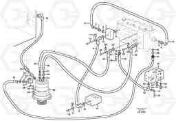 86763 Boom swing system EC160 SER NO 1001-, Volvo Construction Equipment