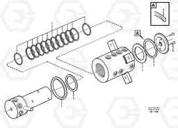8864 Turning joint EC160 SER NO 1001-, Volvo Construction Equipment