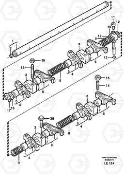 52821 Valve mechanism EC160 SER NO 1001-, Volvo Construction Equipment