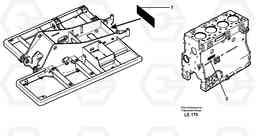 35125 Product identification plate EC160 SER NO 1001-, Volvo Construction Equipment