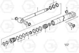 45433 Bucket cylinder EC160 SER NO 1001-, Volvo Construction Equipment