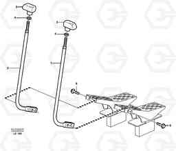 35628 Control levers, Control pedals EC160 SER NO 1001-, Volvo Construction Equipment