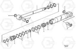 8843 Boom cylinder EC160 SER NO 1001-, Volvo Construction Equipment