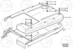 12786 Roof EC160 SER NO 1001-, Volvo Construction Equipment