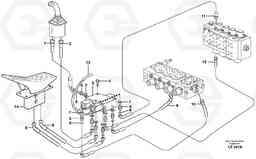 8818 Servo hydraulics, grab bucket EC160 SER NO 1001-, Volvo Construction Equipment