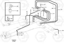 39227 Central lubrication, mono boom EC160 SER NO 1001-, Volvo Construction Equipment