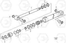 37531 Knuckle cylinder EC160 SER NO 1001-, Volvo Construction Equipment