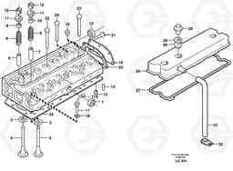 34793 Cylinder head EC160 SER NO 1001-, Volvo Construction Equipment