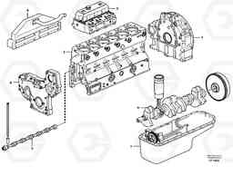 8436 Engine EW200 SER NO 3175-, Volvo Construction Equipment