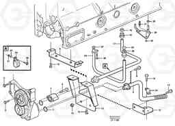 105087 Lubricating oil system EW200 SER NO 3175-, Volvo Construction Equipment