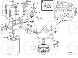 53668 Oil filter EW200 SER NO 3175-, Volvo Construction Equipment