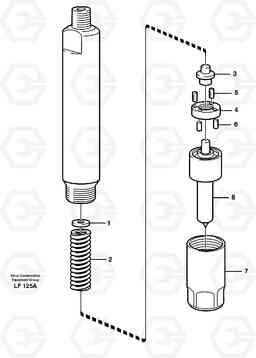 65757 Injector EW200 SER NO 3175-, Volvo Construction Equipment