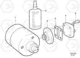 26974 Potentiometer EW200 SER NO 3175-, Volvo Construction Equipment