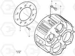 41642 Assembly pump gear box EW200 SER NO 3175-, Volvo Construction Equipment