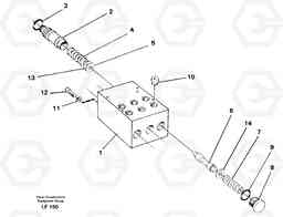 6752 Pedal valve EW200 SER NO 3175-, Volvo Construction Equipment