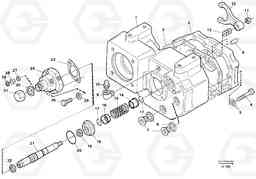 93174 Gear box EW200 SER NO 3175-, Volvo Construction Equipment