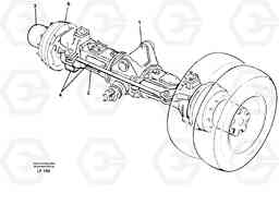 29176 Front axle EW200 SER NO 3175-, Volvo Construction Equipment