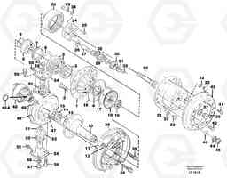 14688 Wheel hub EW200 SER NO 3175-, Volvo Construction Equipment