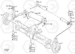 14693 Link housing and parallel stay EW200 SER NO 3175-, Volvo Construction Equipment