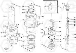 57488 Turning joint EW200 SER NO 3175-, Volvo Construction Equipment