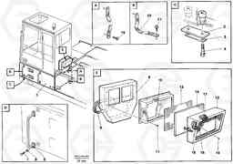 35048 Cab elevation on superstructure, 600 mm EW200 SER NO 3175-, Volvo Construction Equipment