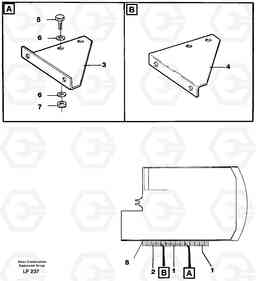 57491 Cat-walk EW200 SER NO 3175-, Volvo Construction Equipment