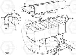 36438 Battery, assembly EW200 SER NO 3175-, Volvo Construction Equipment