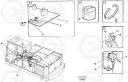 36465 Electric installation forslope bucket/grab equipm.in base machine EW200 SER NO 3175-, Volvo Construction Equipment