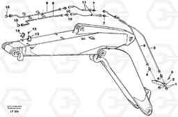 39577 Slope bucket and grab equipment on adjustable boom EW200 SER NO 3175-, Volvo Construction Equipment