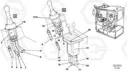 27996 Joy Stick Left and Right EW200 SER NO 3175-, Volvo Construction Equipment