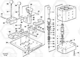 38232 Control pressure valve EW200 SER NO 3175-, Volvo Construction Equipment